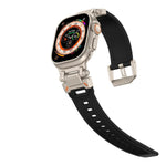 TPU Sport Strap for Apple Watch: Compatible with Series 1-9, SE, Ultra 2