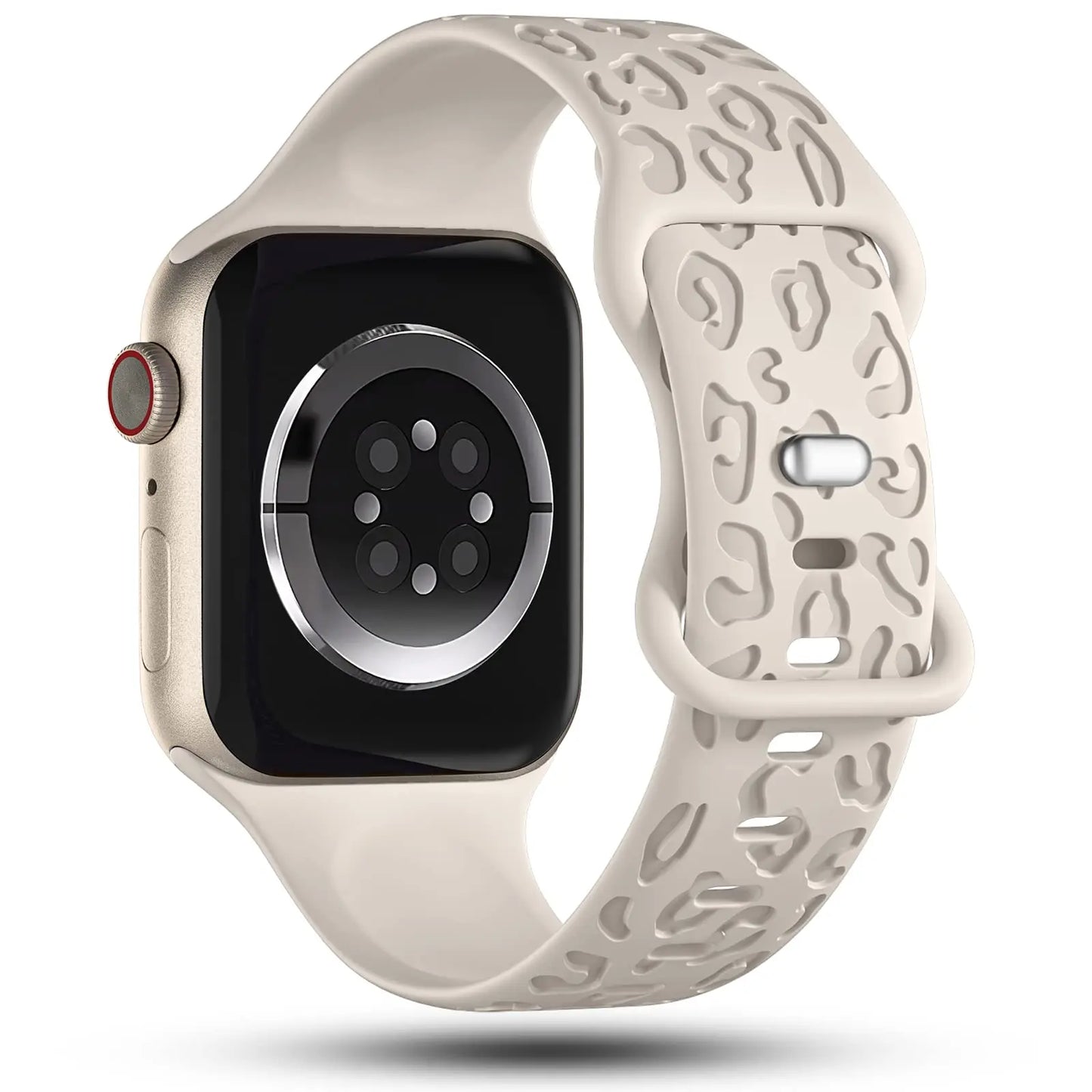 Engraved Silicone Sport Strap for Apple Watch