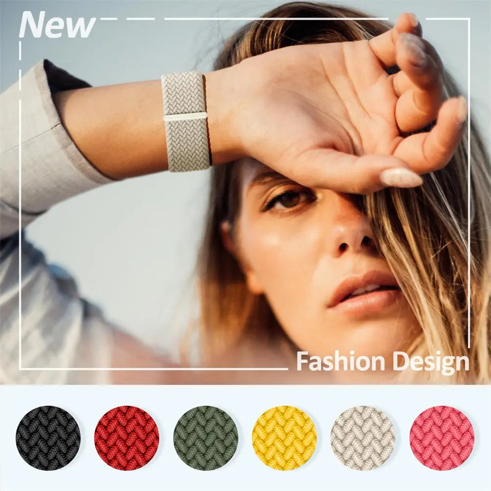 Quality Braided Solo Loop Band For Apple Watch