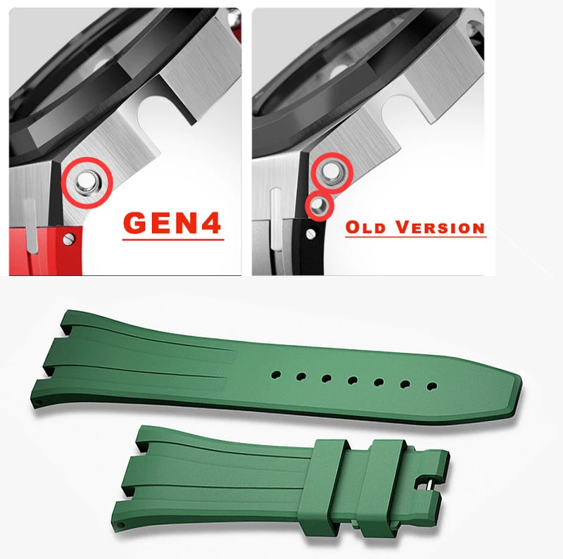 Stainless Steel Modification Kit for Casio G-SHOCK