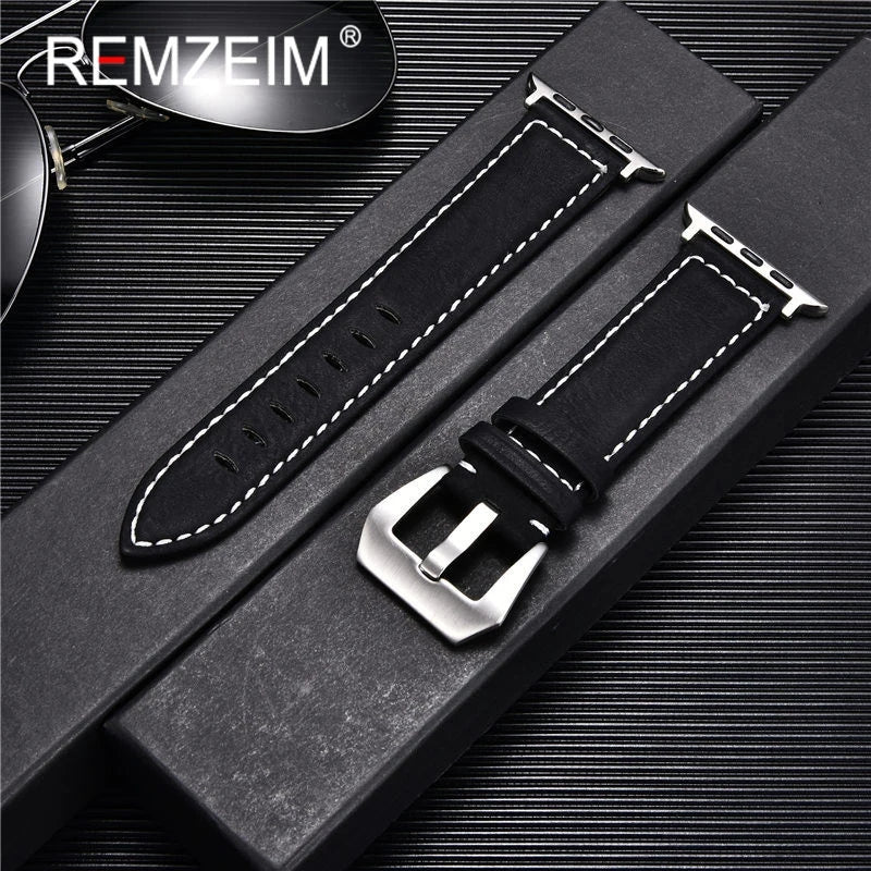 Quality Leather Strap for Apple Watch