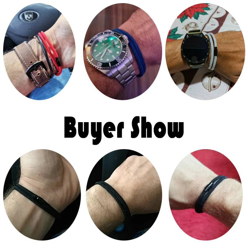 Minimalist Double-Layer Rope Bracelet for Men
