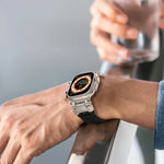 TPU Sport Strap for Apple Watch: Compatible with Series 1-9, SE, Ultra 2