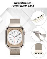 Refined Milanese Solo Loop Strap for Apple Watch