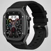 Black Bezel + Black Case (with Black Strap) / 45mm