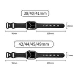 Flower Embossed Silicone Strap for Apple Watch