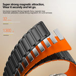 Magnetic Silicone sports band for Apple Watch
