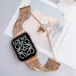 Stylish Stainless Jewellery Bracelet chain Strap For Apple Watch