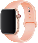 Replacement Silicone Rubber band strap For Apple Watch