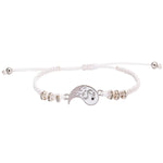 Tai Chi Yin Yang Couple Steampunk Dragon Bracelets Necklaces Set