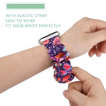 Elastic Scrunchie Strap For Apple Watch