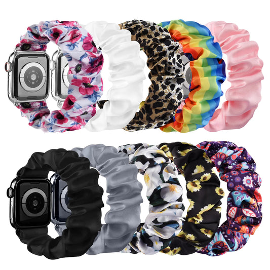 Elastic Scrunchie Strap For Apple Watch