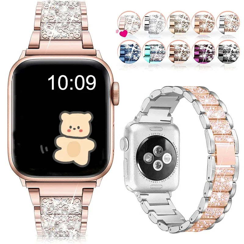 Jewellery Chain Strap for Apple Watch Band