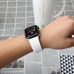 Replacement Silicone Rubber band strap For Apple Watch