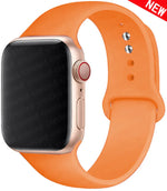Replacement Silicone Rubber band strap For Apple Watch