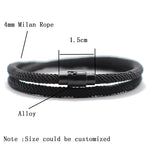Minimalist Double-Layer Rope Bracelet for Men