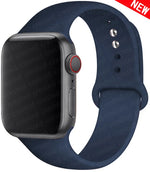 Replacement Silicone Rubber band strap For Apple Watch