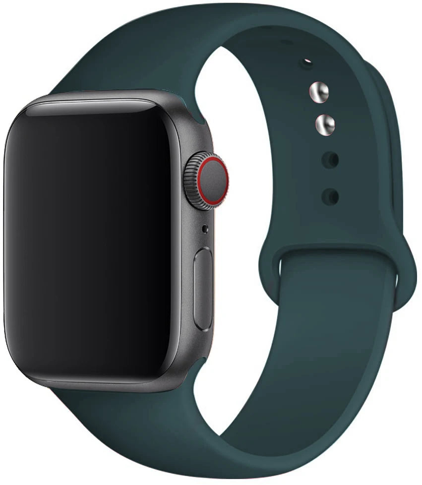 Replacement Silicone Rubber band strap For Apple Watch