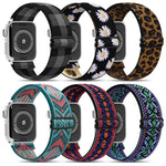 Adjustable Elastic Nylon SmartWatch Band For iWatch