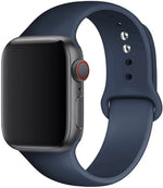 Replacement Silicone Rubber band strap For Apple Watch