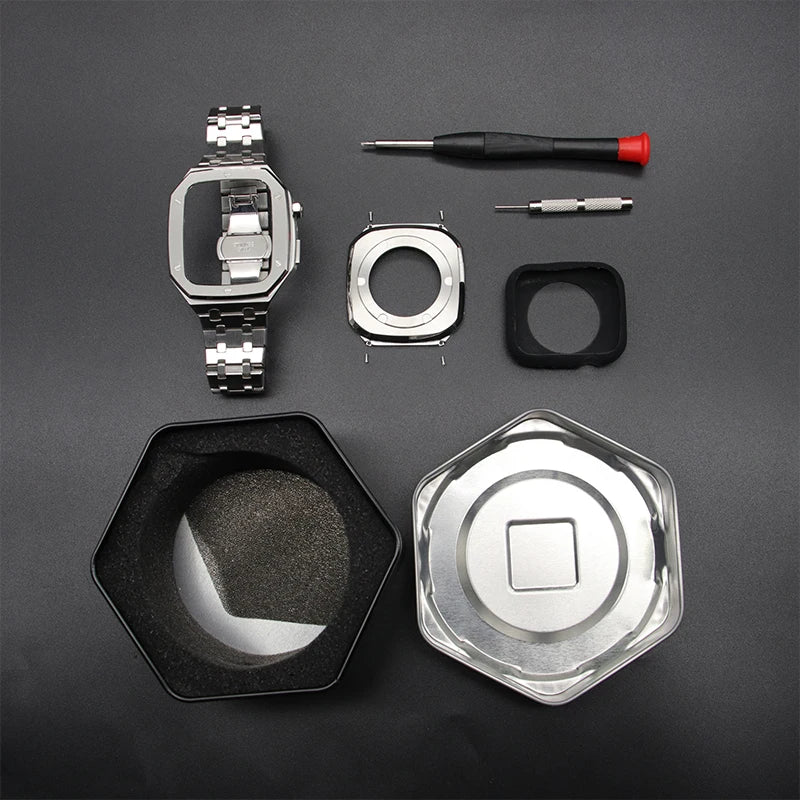 Luxury Metal Modification Kit for Apple Watch