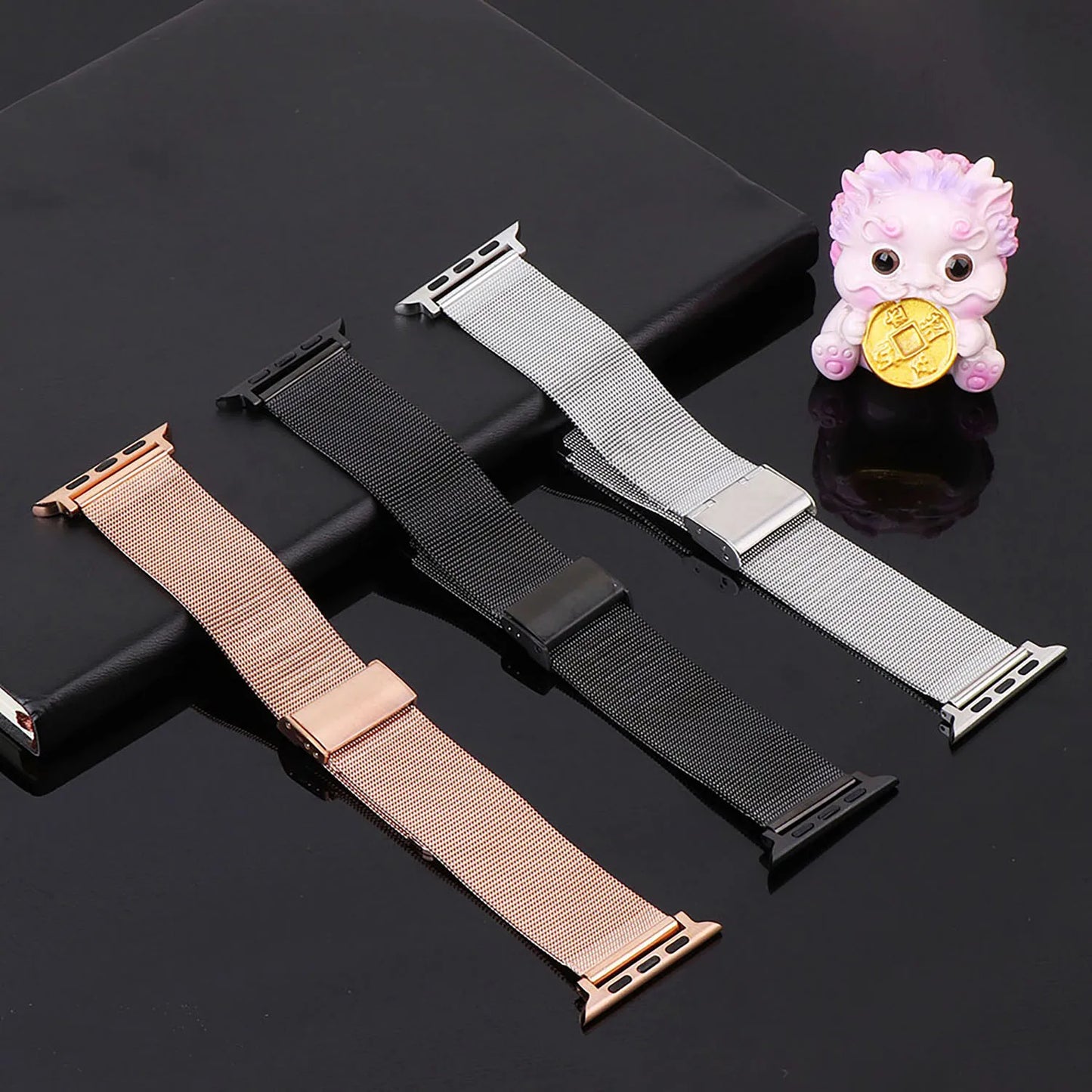 Stainless Steel Milanese Strap For Apple Watch Band
