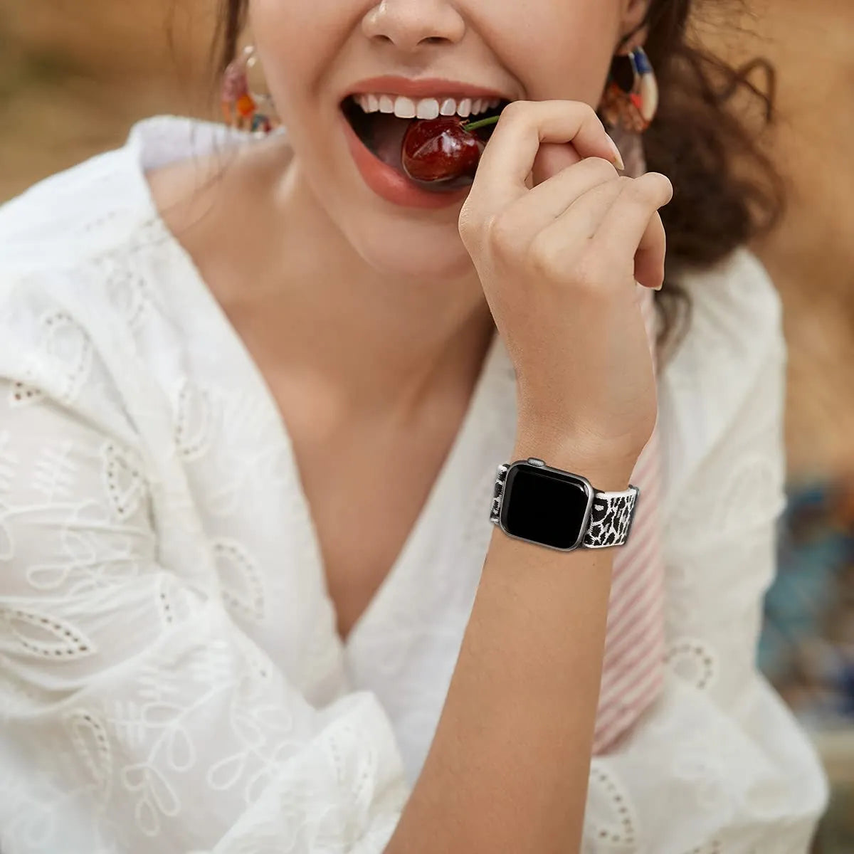 Scrunchie Strap for Apple watch Ultra band  (42 - 44MM SM/ML)