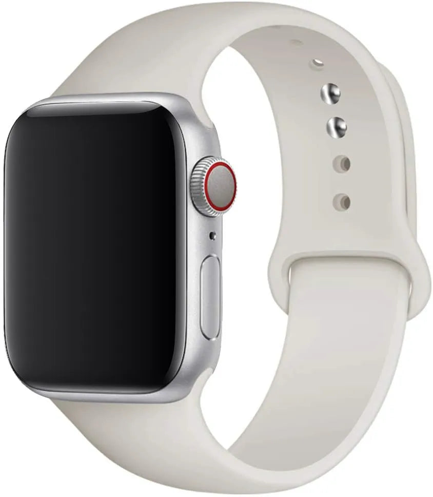 Replacement Silicone Rubber band strap For Apple Watch