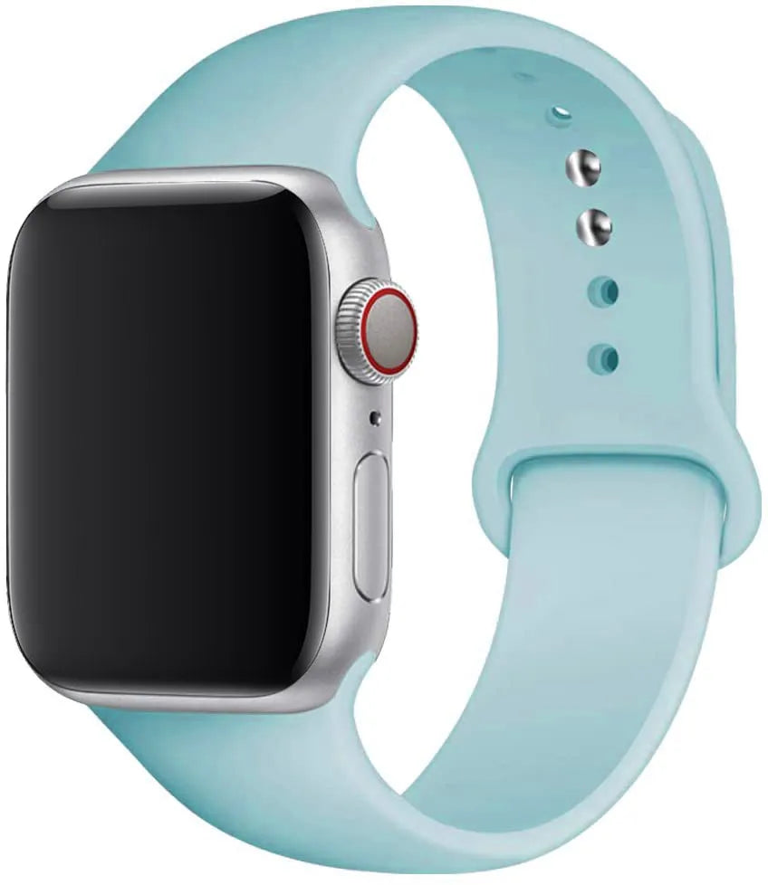 Replacement Silicone Rubber band strap For Apple Watch