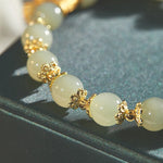 Natural Hotan Jade Vintage Bracelet