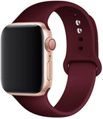 Replacement Silicone Rubber band strap For Apple Watch