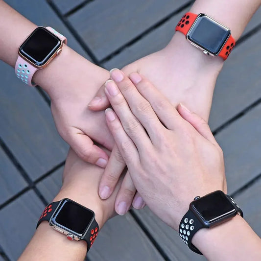 Silicone Sport Strap For Apple Watch