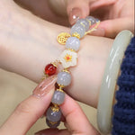 Natural Hotan Jade Vintage Bracelet
