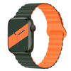 Dark Green - Orange 010 / 42mm 44mm 45mm 49mm