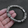 13rune beads silver / 25cm