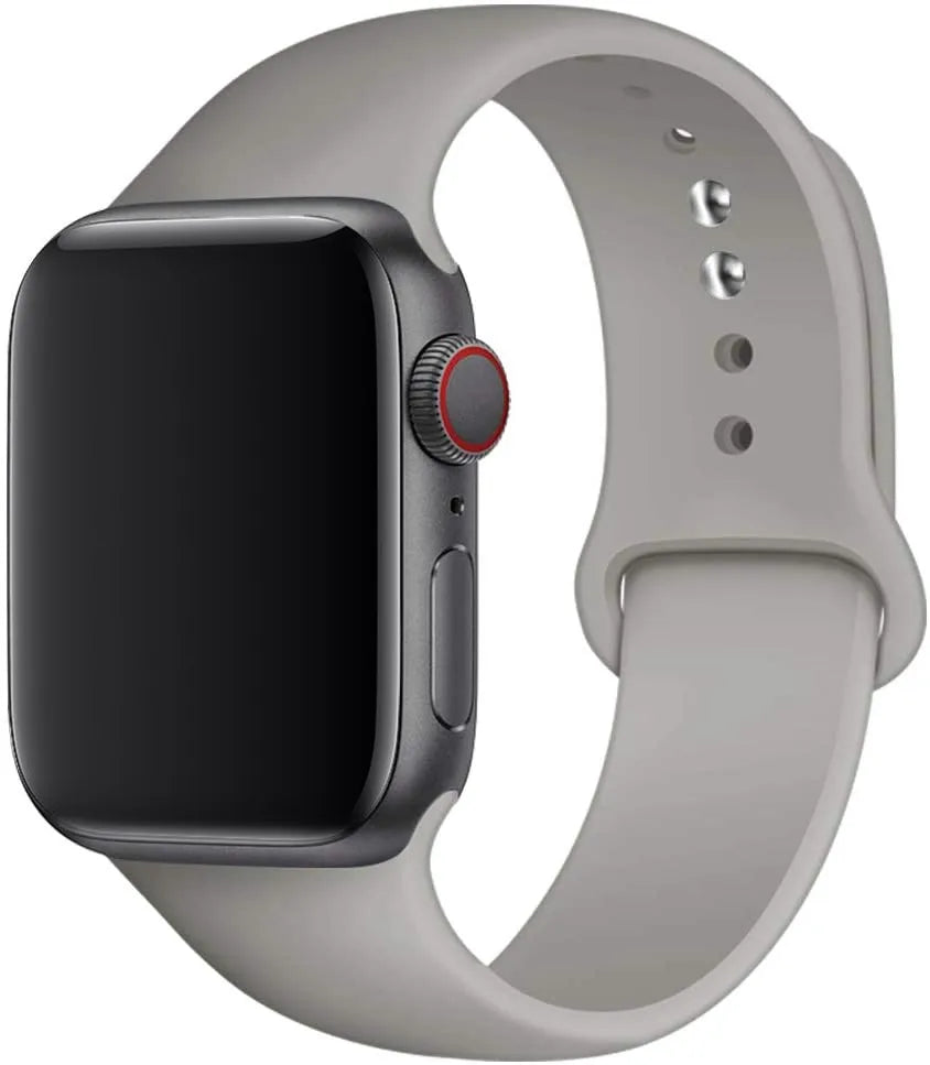 Replacement Silicone Rubber band strap For Apple Watch