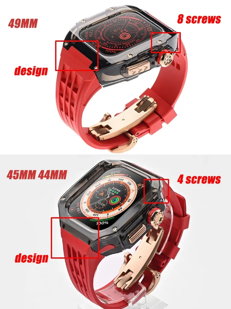 Luxury Glacier Case for Apple Watch Series