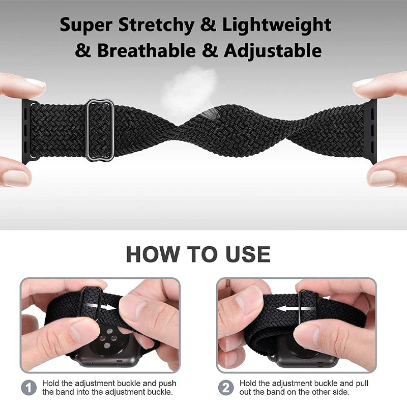 Braided Solo Loop For Apple Watch