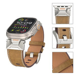 Luxury Genuine Leather Strap for Apple Watch