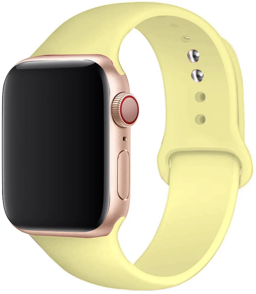 Replacement Silicone Rubber band strap For Apple Watch