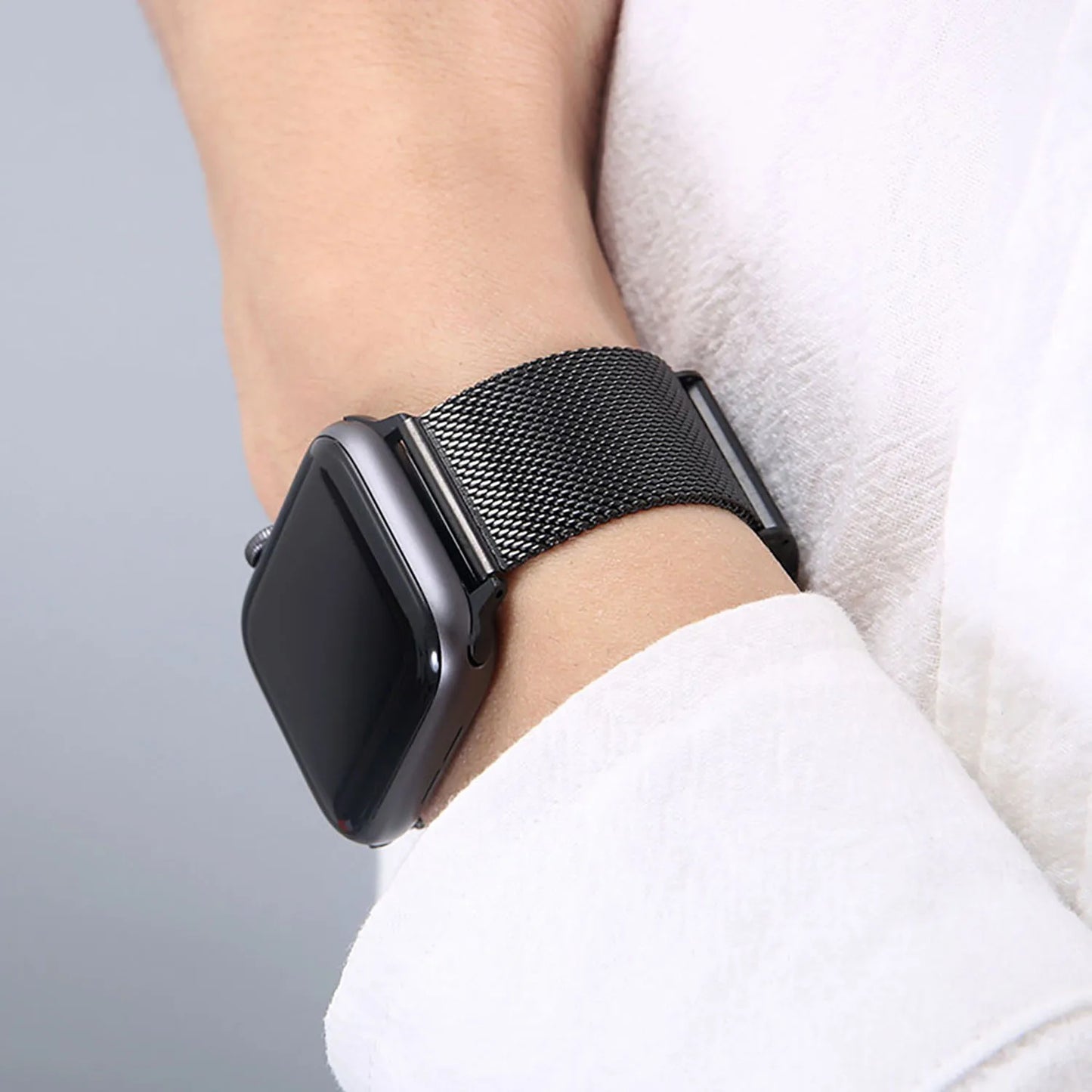 Stainless Steel Milanese Strap For Apple Watch Band