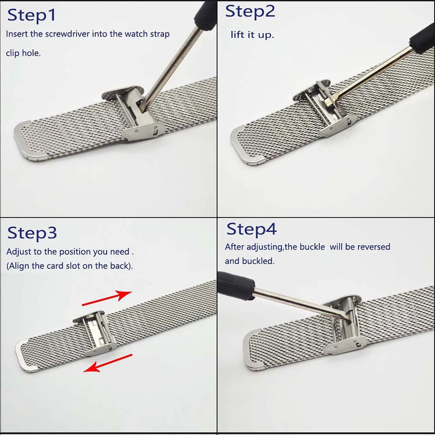 Stainless Steel Milanese Strap For Apple Watch Band