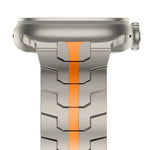 Stainless Steel Bracelet Ultra Titanium Colour Strap For Apple Watch