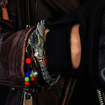 Dragon Vintage Retro Style Three-dimensional Metal Bracelet