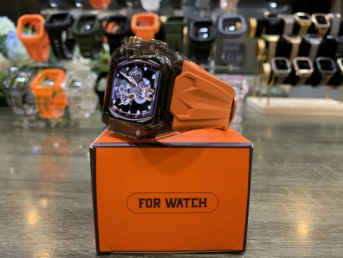 Transparent Modification Kit for Apple Watch Ultra Series 9, 8, 7 (49mm, 44mm, 45mm)