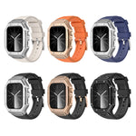 Luxury Metal Case and TPU Strap Modification Kit for Apple Watch