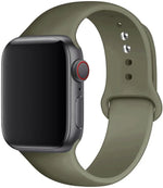 Replacement Silicone Rubber band strap For Apple Watch