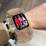 Stylish Plush Srunchie Loop band Strap For Apple Watch