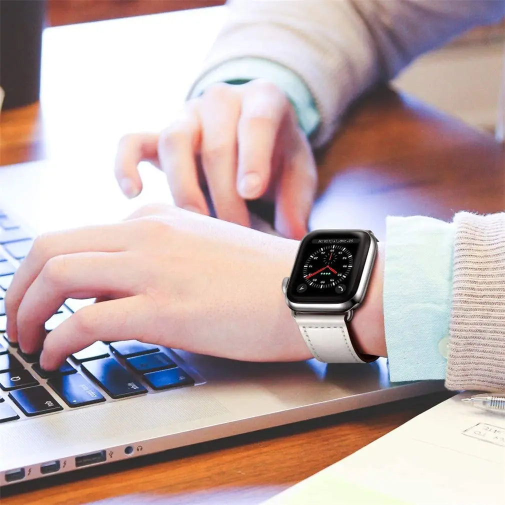 Leather strap For Apple watch