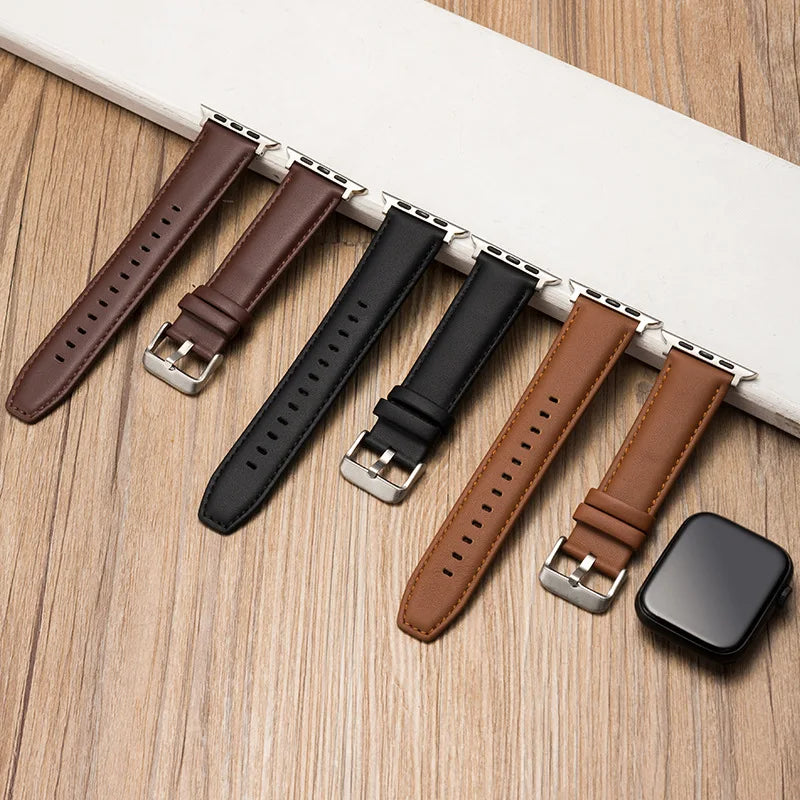 Leather Watch Band for apple watch